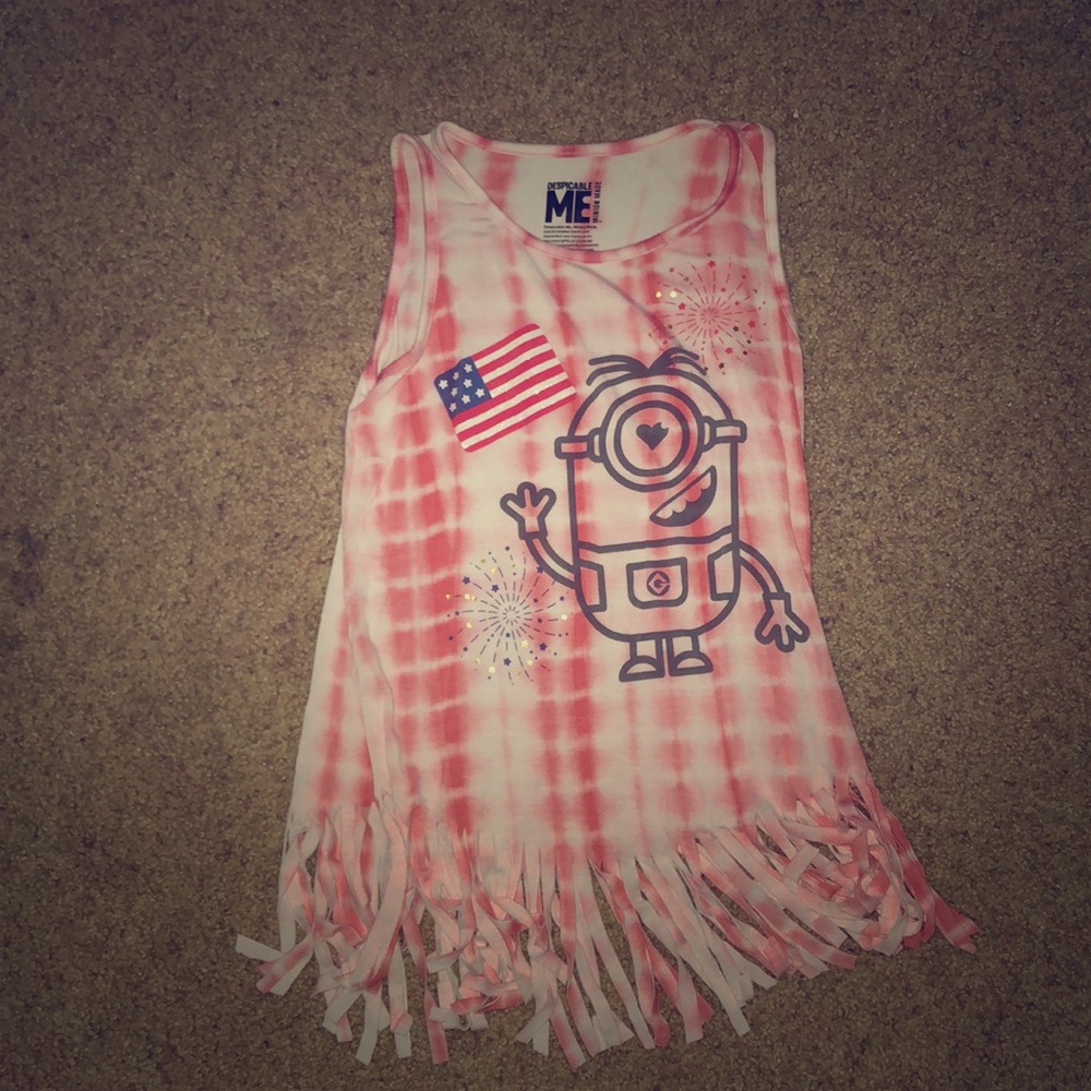 This is a top worn once for the 4th of July